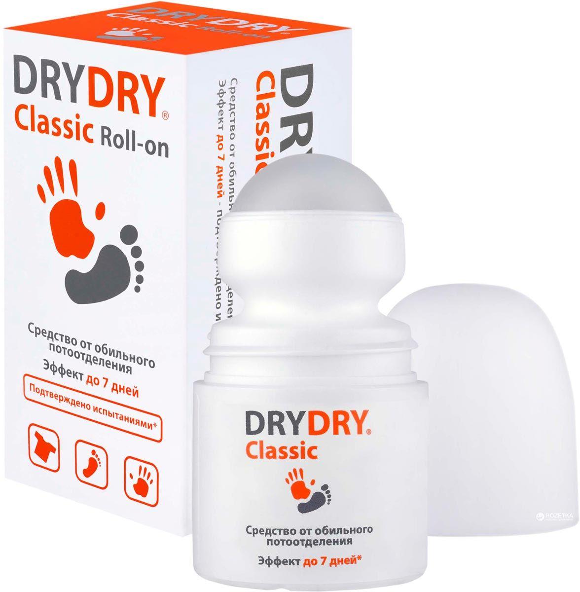 антиперспирант Dry Dry Classic Roll on