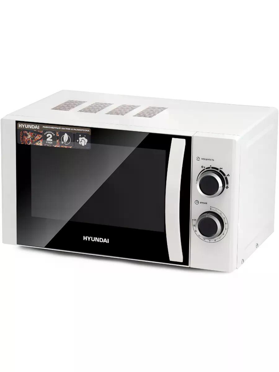 Микроволновая печь Hyundai HYM-M2043, 700Вт, 20л, белый/черный, картон