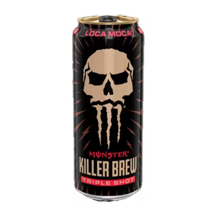 Напиток энергетический Monster killer brew loca moca 473 мл., ж/б