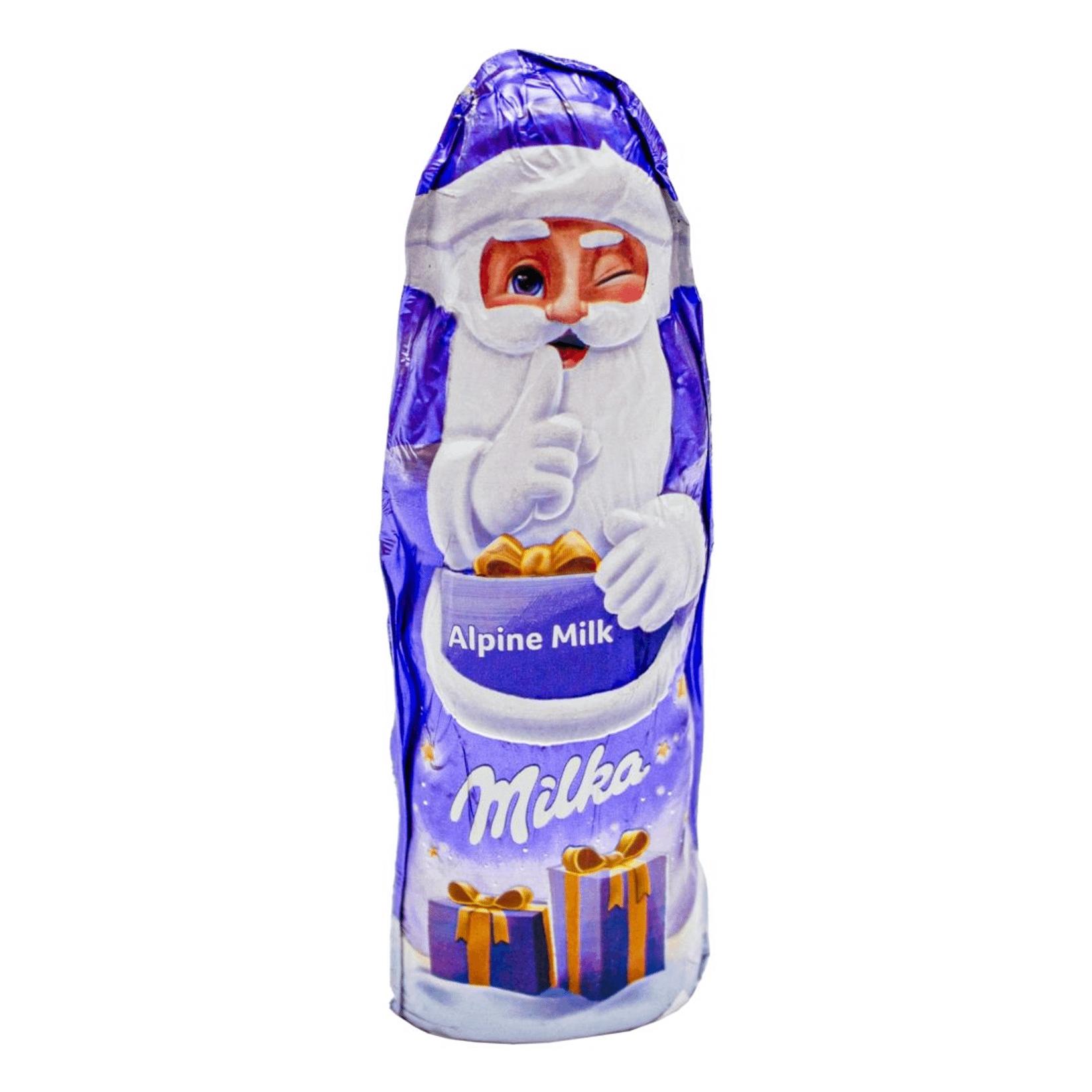 Шоколад фигурный Milka Дед Мороз 45 гр., обертка