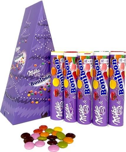 Драже Milka Bonibon 121,5 гр., туба