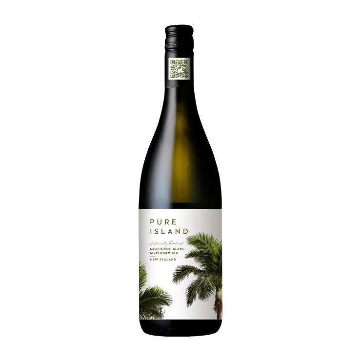 Вино Pure Island Marlborough Sauvignon Blanc сухое белое 12,5% Новая Зеландия 750 мл., стекло