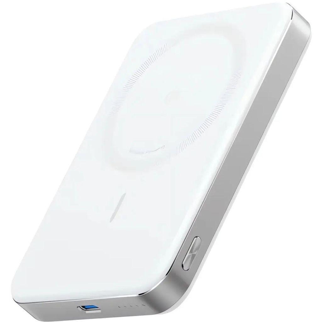 Внешний аккумулятор (Power Bank) ANKER MagGo A1664H21, 10000мAч, белый