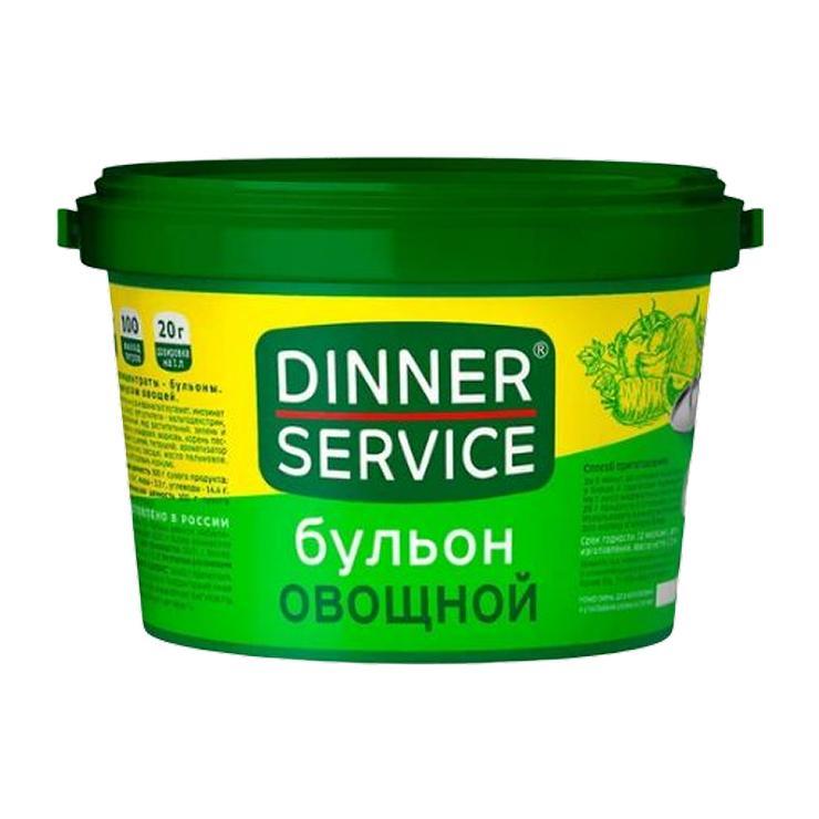 Бульон Dinner Service овощной 2 кг., ведро