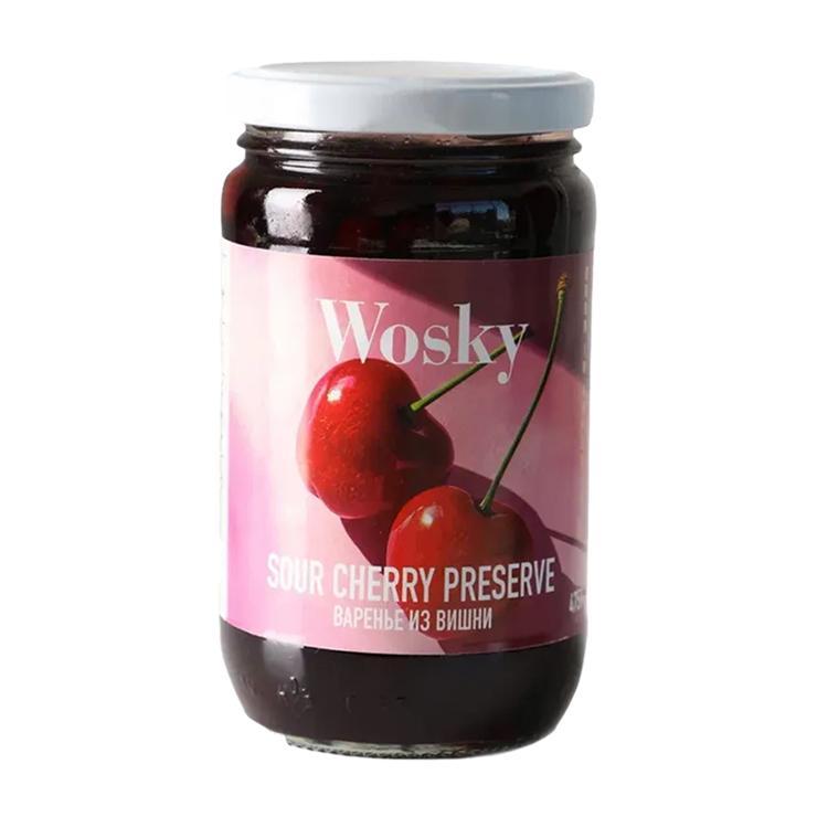 Варенье Wosky из вишни 475 гр., стекло