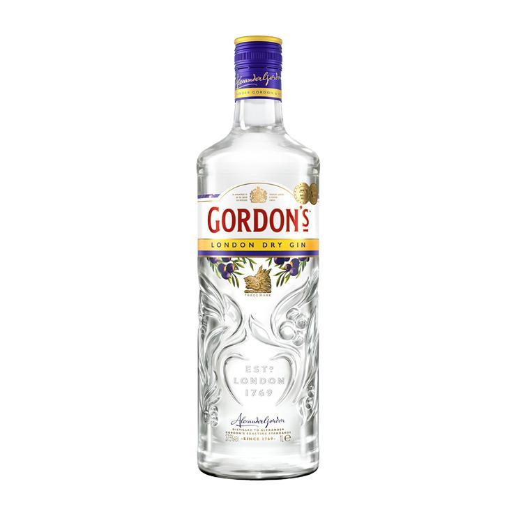 Спиртной напиток джин Gordon's London Dry 37,5% Великобритания 1 л., стекло