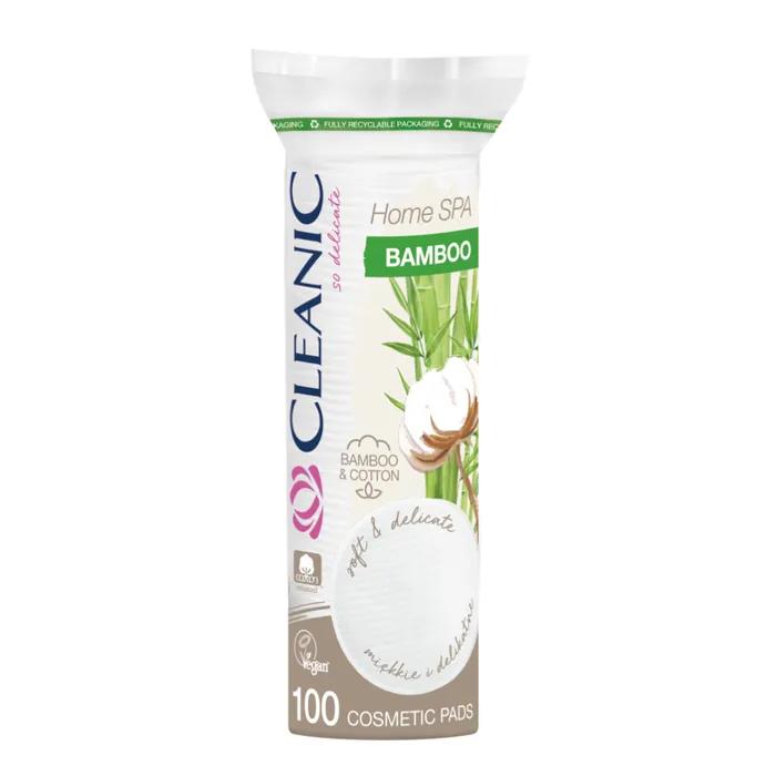 Ватные диски Cleanic Home Spa Bamboo гигиенические 100 шт. 51 гр., пакет