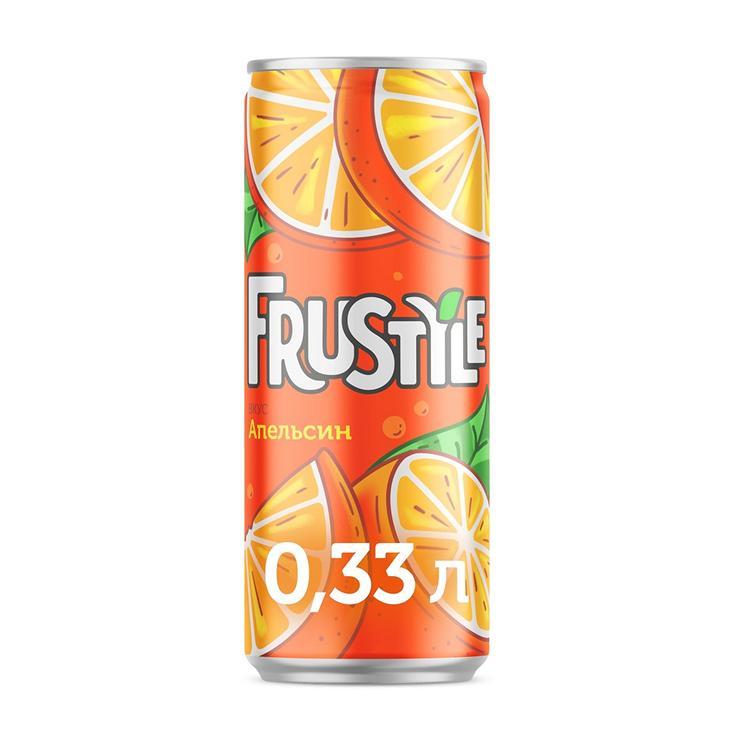 Напиток газированный Frustyle газированный апельсин, 330 мл