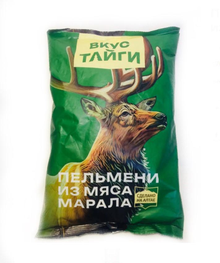 Пельмени Вкус Тайги из мяса марала 800 гр., флоу-пак