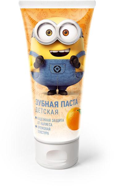 Паста зубная детская, Гадкий Я, Апельсин, 60 гр., пластиковая туба