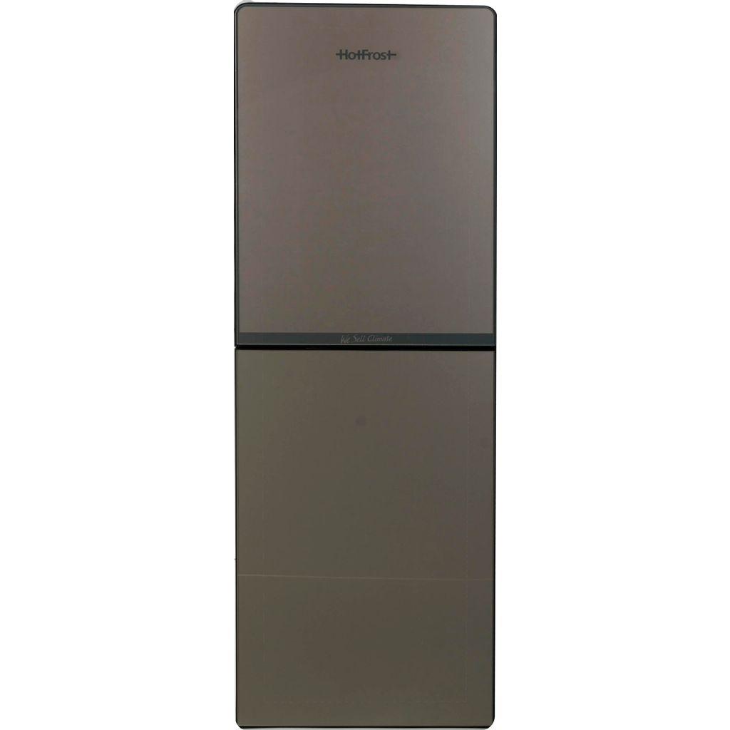 Кулер для воды HOT FROST V250CE, напольный, НАГРЕВ/ОХЛАЖДЕНИЕ ЭЛЕКТРОННОЕ, шкаф, 2 крана, шампань, 120225001