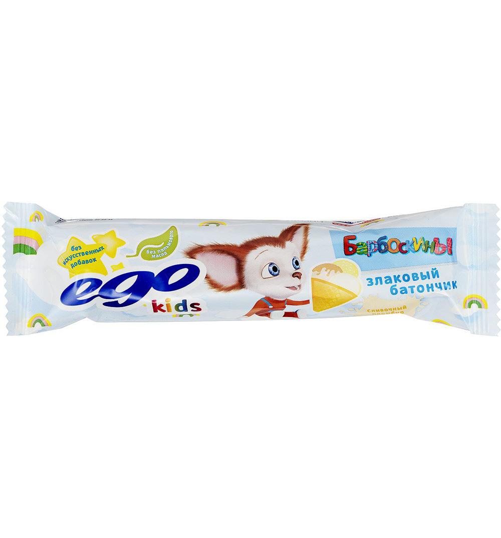 Батончик-мюсли Ego Kids Сливочный пломбир