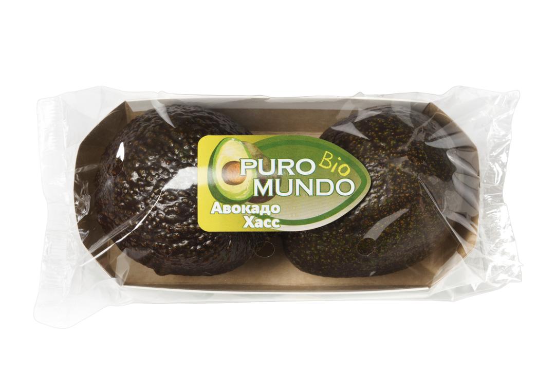 Авокадо Хасс Puro Mundo Bio 2 штуки 300 гр., флоу-пак
