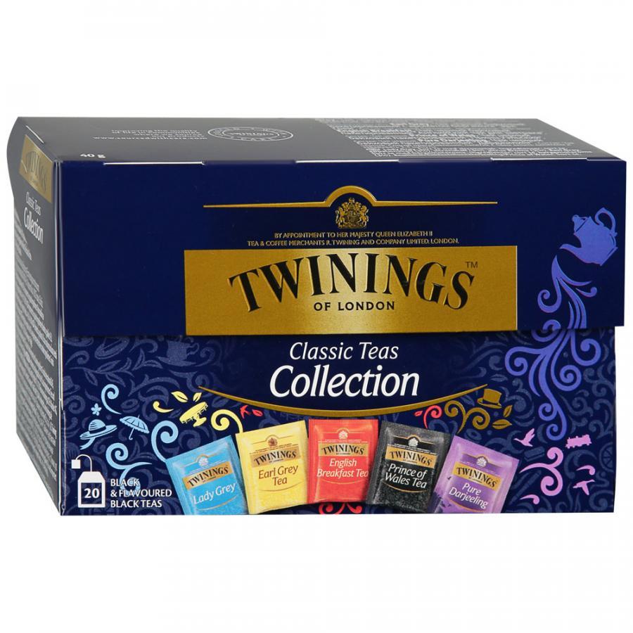 Чай Twinings Классическая коллекция ассорти 40 гр., картон