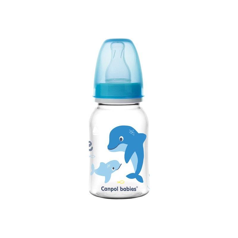 Бутылочка с узким горлом Canpol babies LOVE SEA 120мл, картон ПЭТ