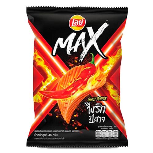 Чипсы Lays Max Ghost Pepper 40 гр., флоу-пак