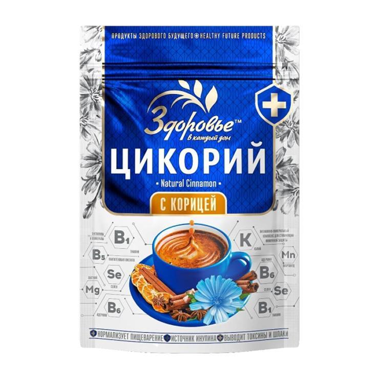 Цикорий Здоровье гранулированный с корицей 85 гр., дой-пак