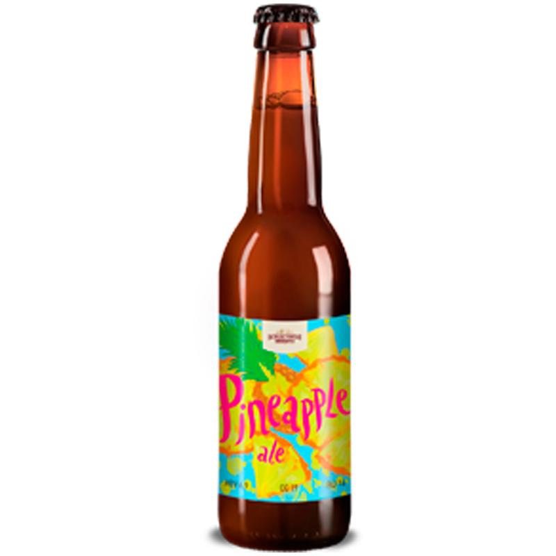 Напиток пивной Vasileostrovskoe Специальное № 9 Pineapple Ale светлое нефильтрованное непастеризованное 6,9% 330 мл., стекло