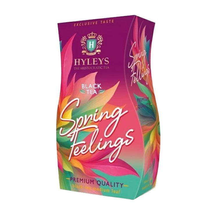 Spring Feelings 50 гр. (чёрный,ср.лист) (12) картон (14023) Сакура