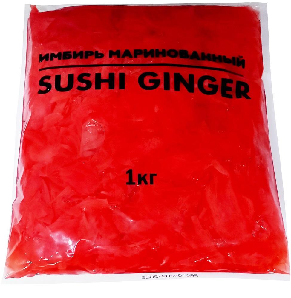 Имбирь Sushi Ginger маринованный 1 кг., в/у