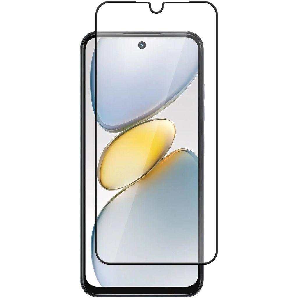 Защитное стекло для экрана BORASCO для Tecno Spark Go 2025/Go 1/Pop 9 антиблик, 163х75 мм, 2.5D, 1 шт, прозрачный [73748]