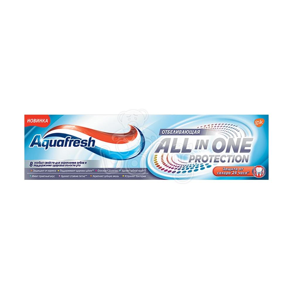 Зубная паста Aquafresh All-in-One Protection White 100 мл., туба
