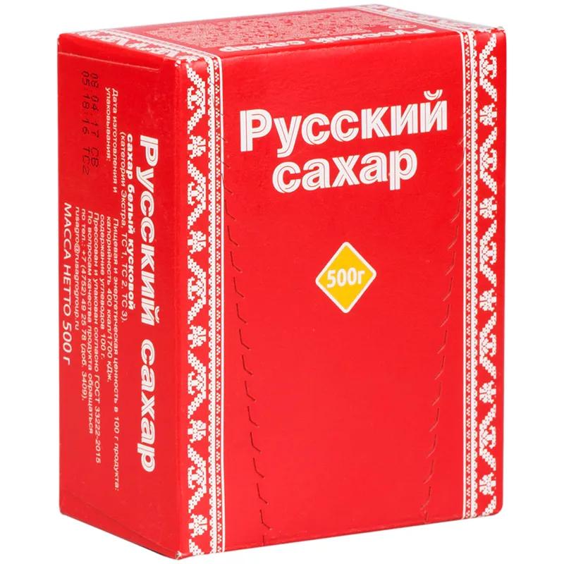 Сахар кусковой Русский Сахар 500 гр., картон