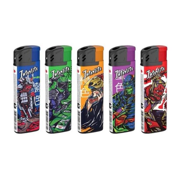 Зажигалки Interlite Moto Samurai пьезо 2151 50 шт., картон
