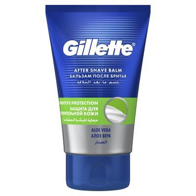 Бальзам после бритья Gillette Series, для чувствительной кожи, мужской, 100 мл., туба