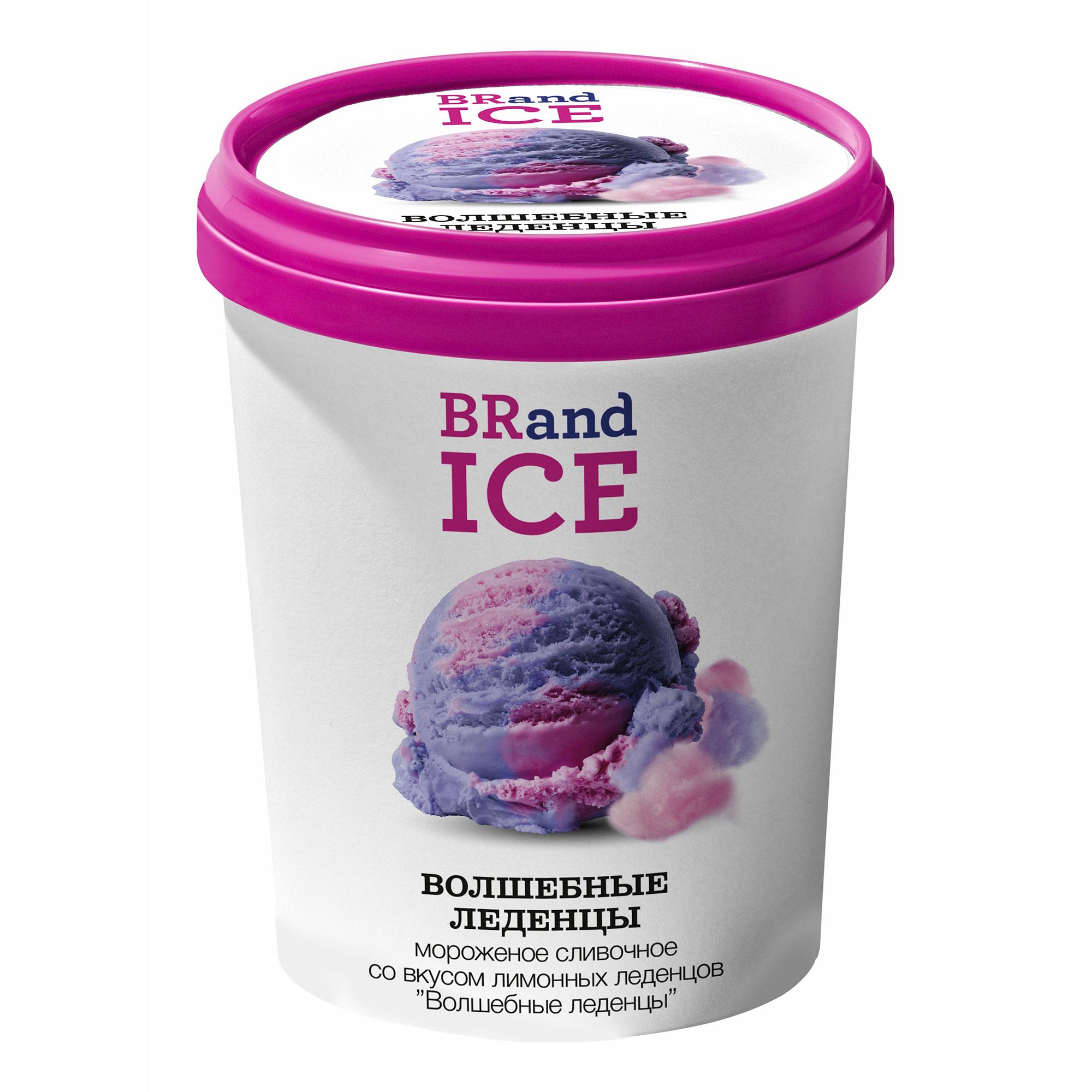 Мороженое лед BRandICE brand ice волшебные леденцы 1 л, ПЭТ