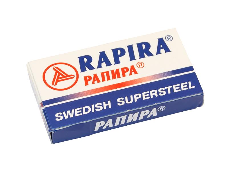 Сменные кассеты для бритв Rapira классические 10 гр., картон
