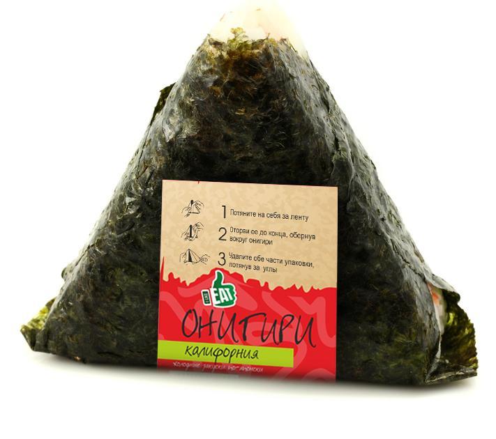 Онигири I like eat калифорния 100 гр., флоу-пак