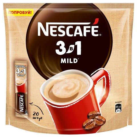 Кофе Nescafe Gold 3в1 MILD 320 гр., флоу-пак