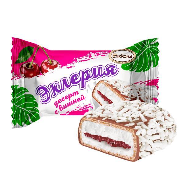 Десерт Акконд Эклерия с вишней 1,9 кг., картон
