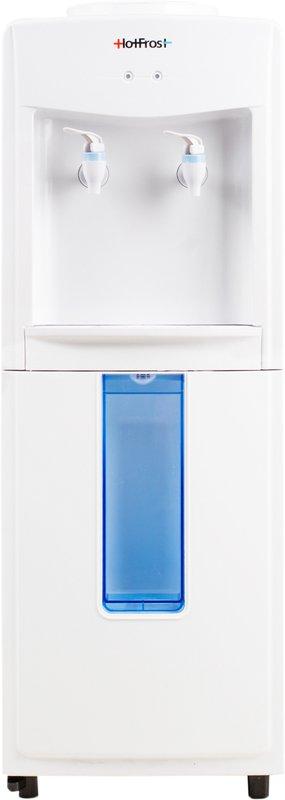 Кулер для воды Hot frost V118 напольный нагрев/охлаждение 2 крана белый