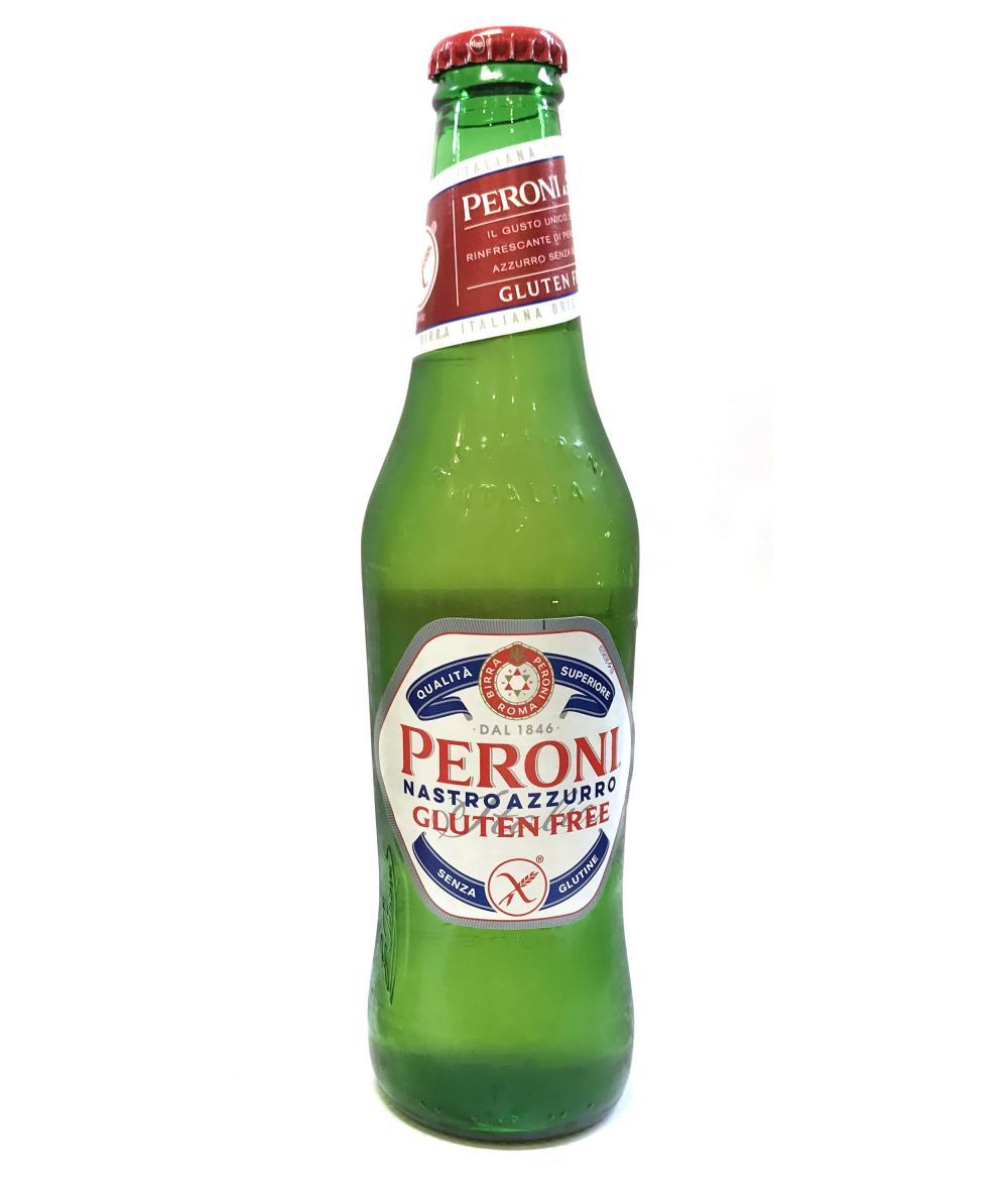 Пиво без глютена, Peroni 5,1%, Nastro Azzurro, 330 мл., стекло