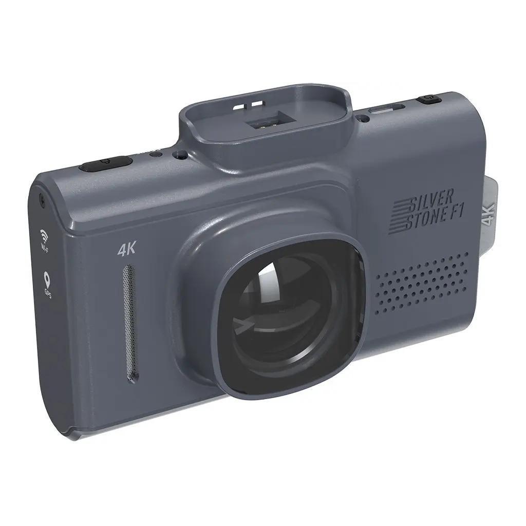 Видеорегистратор SilverStone F1 CityScanner 4K Wi-Fi, черный