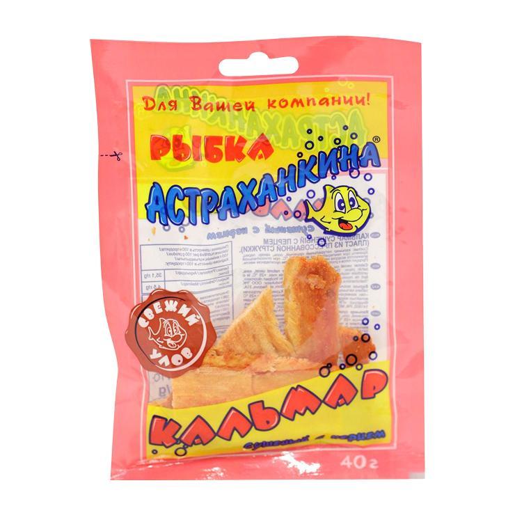 Кальмар Астраханкина с перцем 40 гр., саше