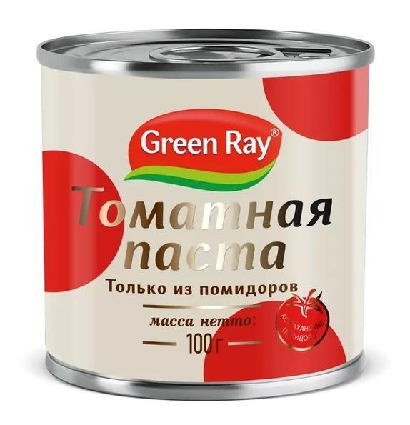 Томатная паста Green Ray 100 гр., ж/б