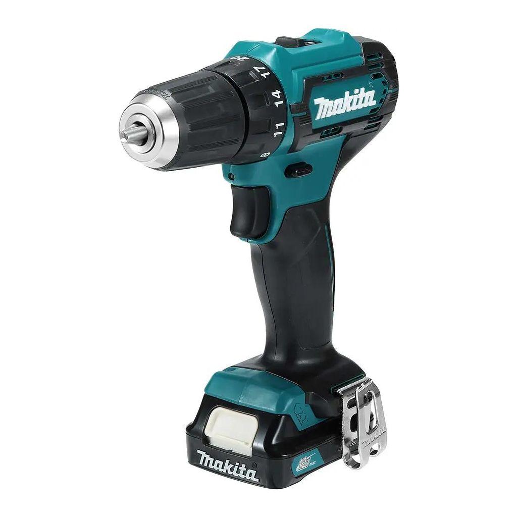 Дрель-шуруповерт Makita DF333DSAX6, 2Ач, с одним аккумулятором