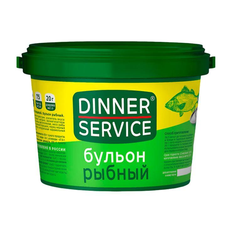 Бульон Dinner service рыбный сухой 1,5 кг., ПЭТ