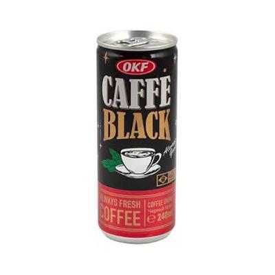 Напиток кофейный OKF Caffe black Корея 240 мл., ж/б