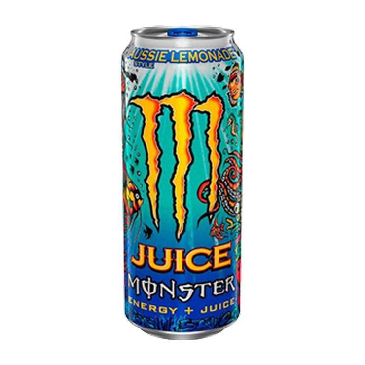 Напиток энергетический Monster Aussie Lemonade Великобритания 500 мл., ж/б