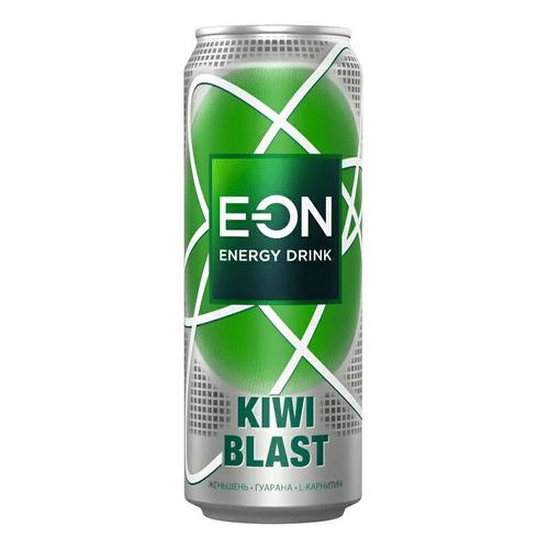 Энергетический напиток E-ON Kiwi Blast 450 мл., ж/б