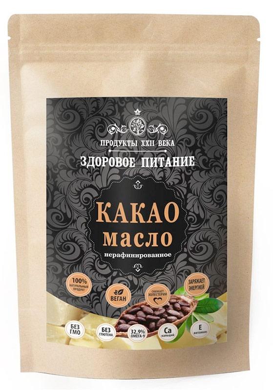 Какао масло Продукты XXII века нерафинированное