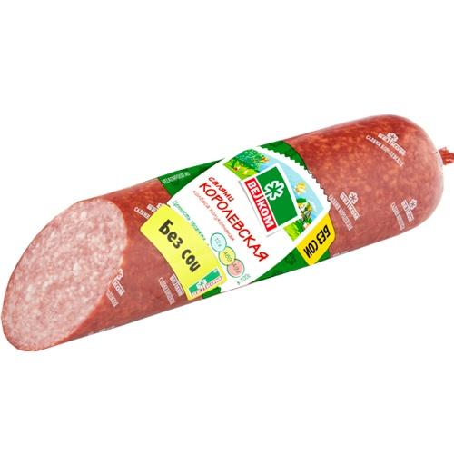 Колбаса полукопченая Велком королевская салями 370 гр., в/у