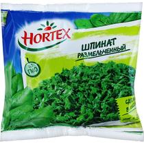 Шпинат Hortex размельченный 400 гр., флоу-пак