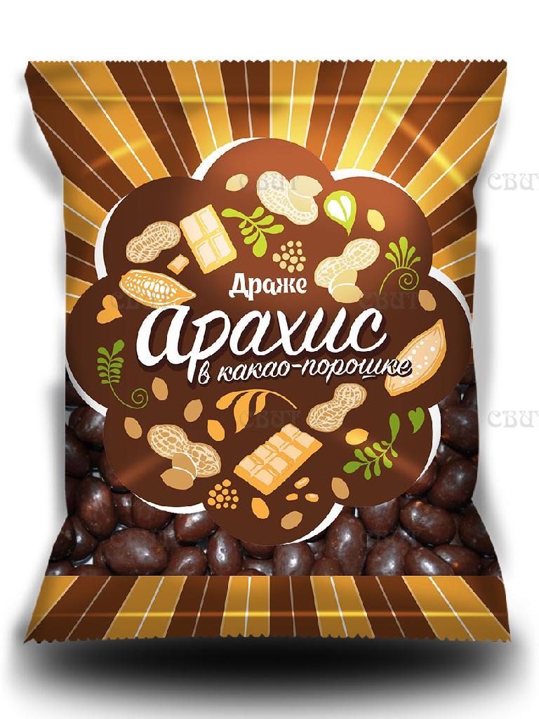 Арахис в какао-порошке Слада, 200 гр., флоу-пак