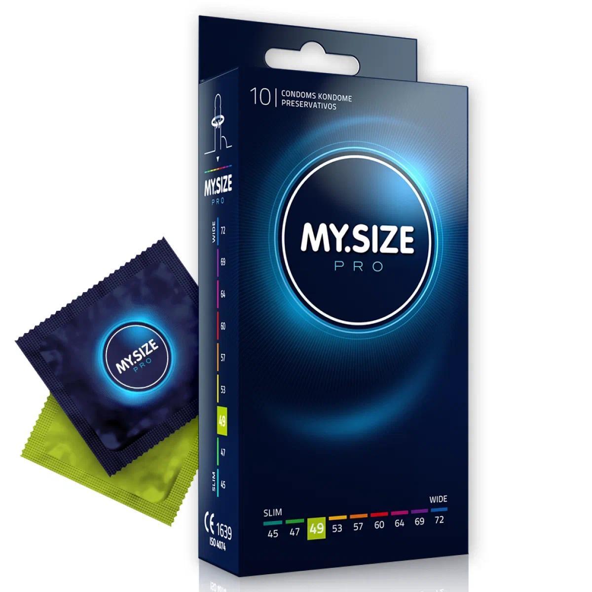 Презервативы MY.SIZE №10 размер 49 ширина 49мм 41 гр., картон