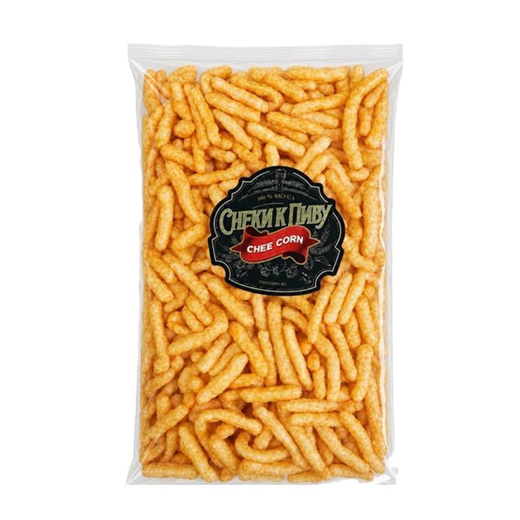 Палочки сырные Chee Corn копченые балыковые со вкусом красной икры 500 гр., флоу-пак